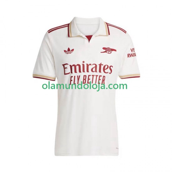 Camisola Arsenal Homem Equipamento Terceiro 2025-2026 Manga Curta
